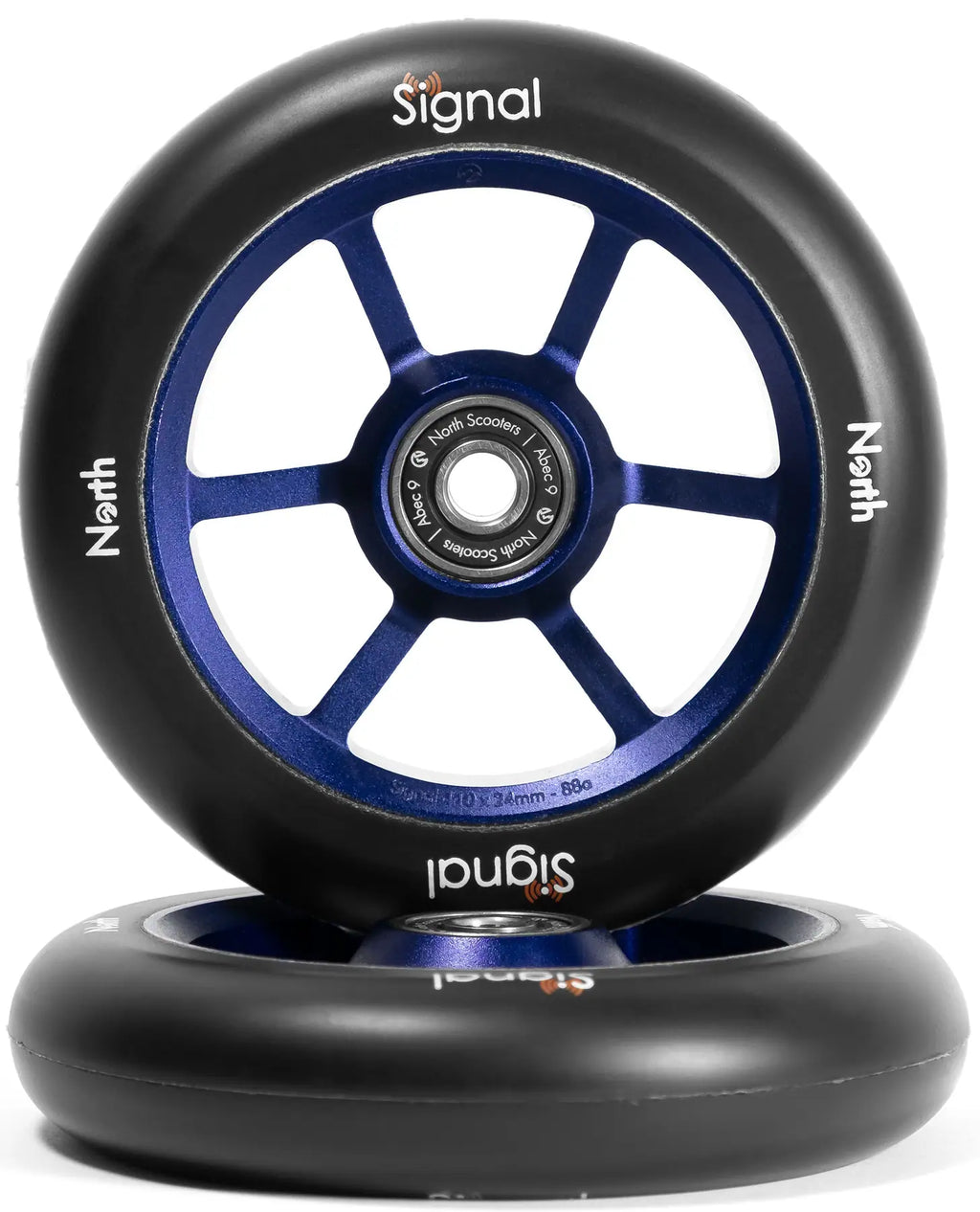 North Signal V3 110mm Wheel Silver