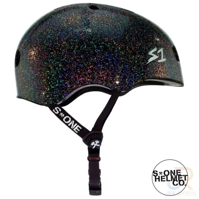 S1 Lifer Helmet Black Gloss Glitter